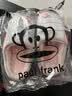 大嘴猴（paul frank）棉拖鞋男女秋冬季室内家居拖鞋毛绒保暖厚底棉鞋浅灰38-39PF607 实拍图