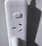 飞利浦（PHILIPS）16A大功率插座 2孔位1.8米 4000W空调/热水器专用 插排/插线板/排插/接线板/拖线板 实拍图