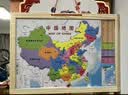 星星舟中国地图拼图玩具6-12岁磁力初中生地理行政区划分八年级专用挂图 【中号】中国地图 实拍图