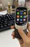 诺基亚（NOKIA）3210 4G 移动联通电信广电全网通 2.4英寸双卡双待 直板按键学生功能机备用手机黑色 实拍图