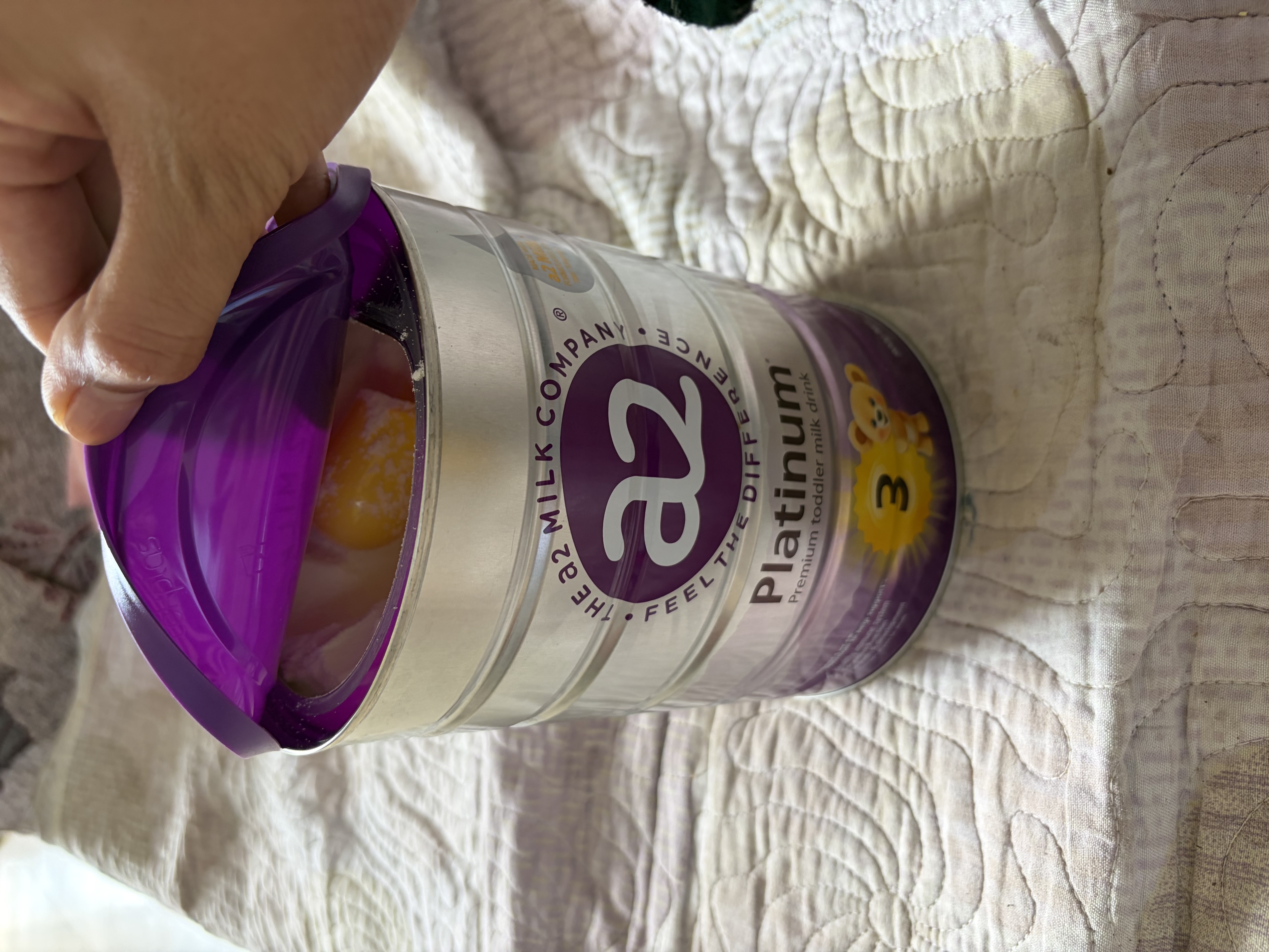 a2奶粉3段紫白金124段新西兰原装进口婴幼儿配方牛奶粉900g a2紫白金3段6罐【询客服入社群立省136】 28年4月 实拍图