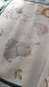 博洋宝贝（Beyond Kids）冰丝 A类 600D 冰丝席夏凉席空调席 单人 单件套【可机洗】 儿童冰丝席-狮子王国(不含枕套) 65*120cm 实拍图