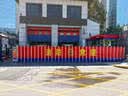 赢旺门铝合金分段平移门电动伸缩大门学校工厂庭院悬浮直线门段滑门 赢旺门段滑门-01【主图款】 实拍图