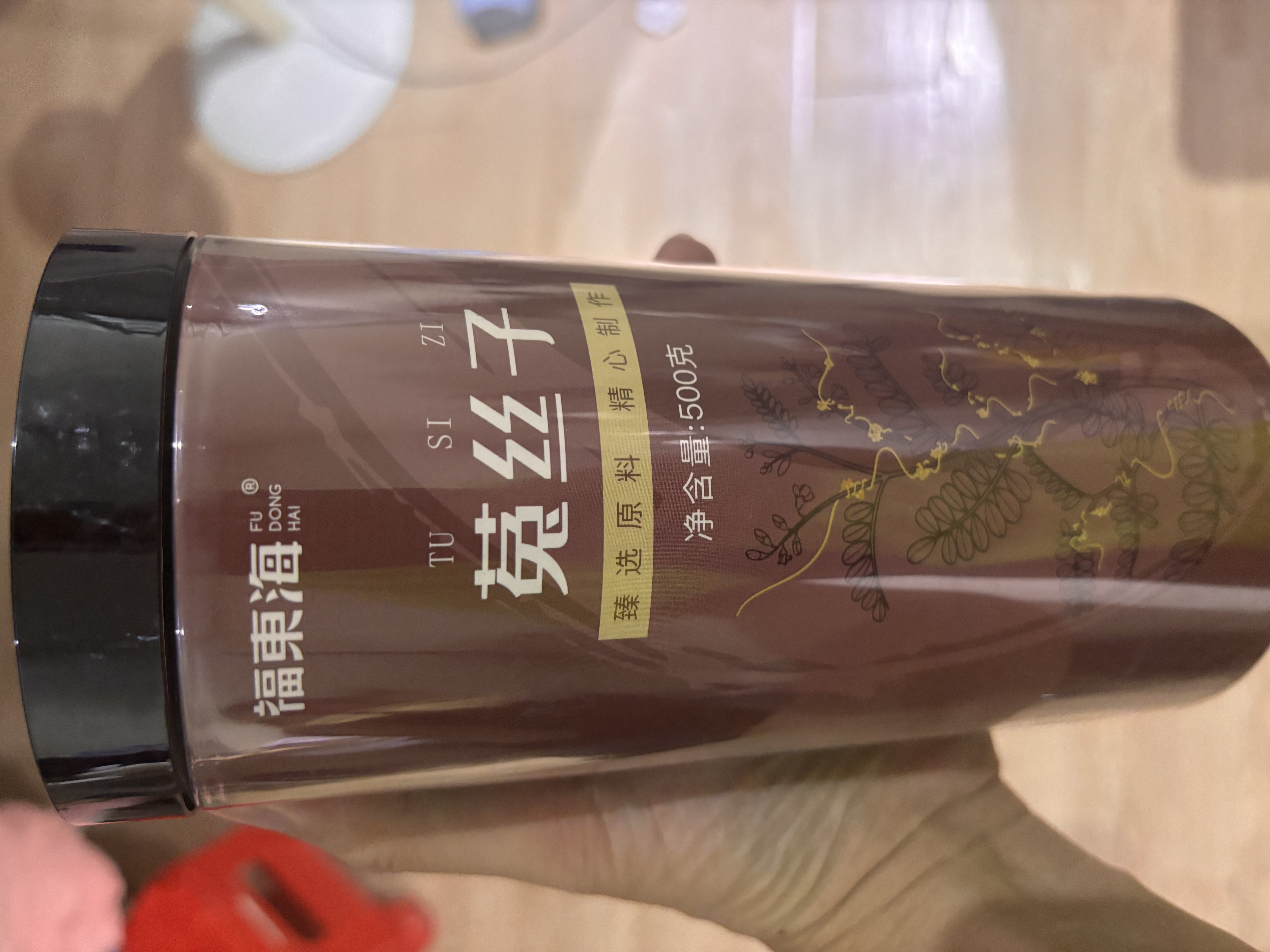 福东海 菟丝子500克 内蒙古菟丝子 可搭肉苁蓉茶水男性滋补品泡酒料 实拍图