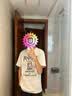 京东京造【凉感印花T】短袖男士t恤男抗菌防螨 bright白色 L 实拍图
