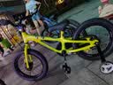 优贝（RoyalBaby）儿童自行车镁合金男女单车 月亮系列4-7岁 宇航员16寸 柠檬绿 实拍图