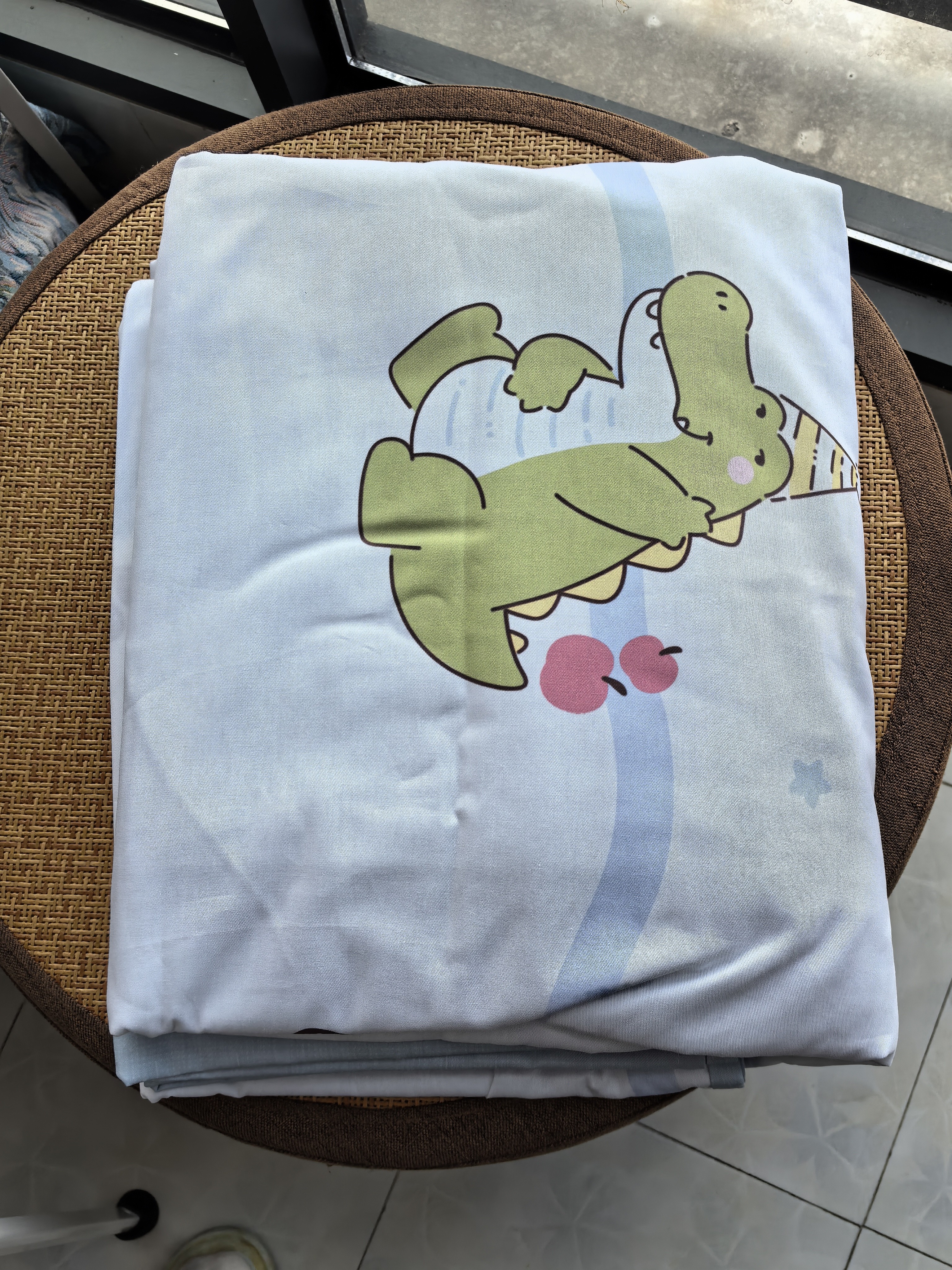 洁丽雅（Grace）7A抗菌100%纯棉四件套新疆棉床上用品床单被套200*230cm1.5/1.8米床 实拍图