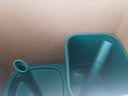 Wenli漱口牙刷杯子学生宿舍刷牙杯洗漱套装住校生牙具用品专用抗菌牙缸 25年【升级方形抗菌壁挂款】-碧水青 实拍图