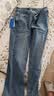 真维斯（Jeanswest）牛仔裤男春秋季2026新款大码宽松直筒棉弹舒适感休闲长裤子男款 实拍图