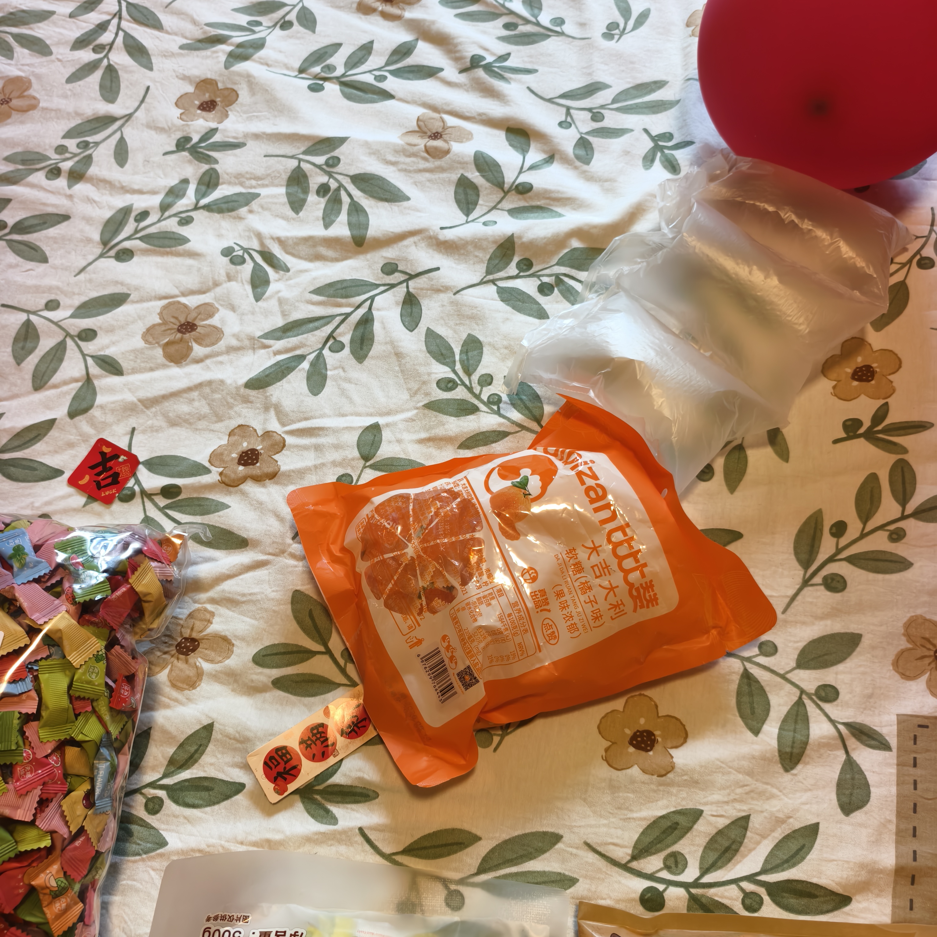 比比赞（BIBIZAN）橘子糖500g婚庆喜糖 儿童学生党休闲解馋 健康零食送礼团购教师节 实拍图