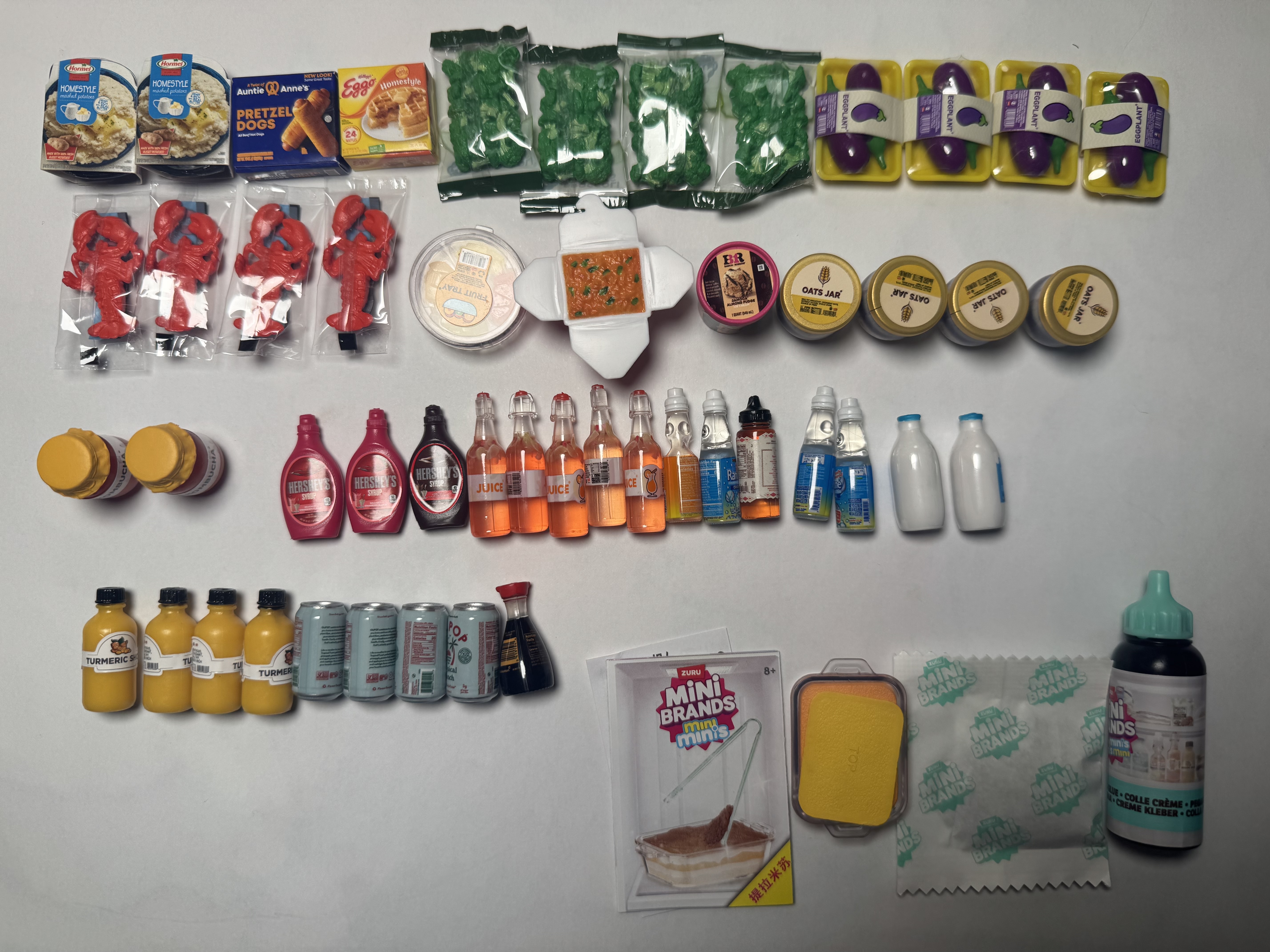ZURU迷你微缩冰箱美食mini brands惊喜潮玩收藏盲盒套装过家家玩具球 冰箱球（经典款）-端箱13个 实拍图
