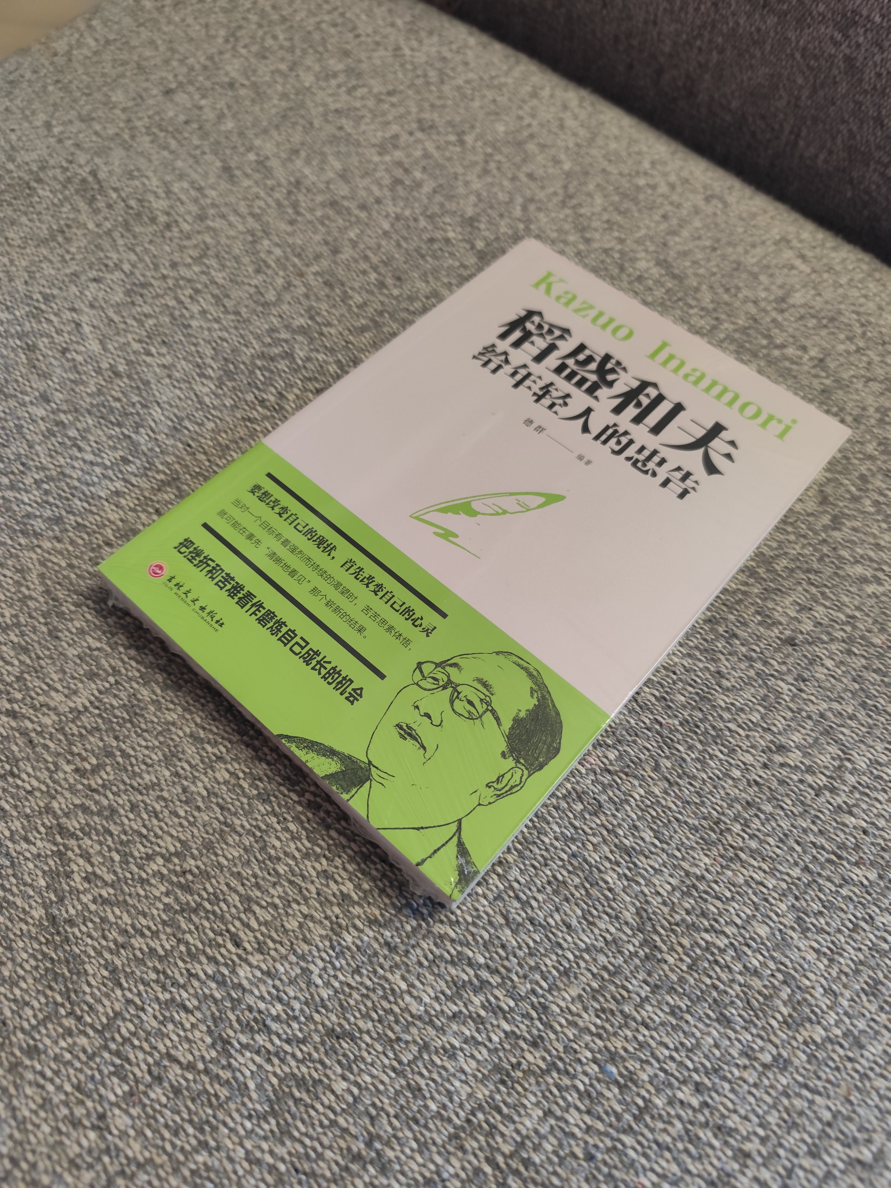 稻盛和夫给年轻人的忠告 强者成功励志 青少成长活法 人生哲理成功励志书籍 想要改变自己首先改变自己的心灵寒假 课外阅读 课外拓展 提升 寒假弯道超车 实拍图