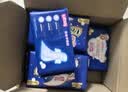 七度空间少女超薄 100%纯棉加量超特长夜用卫生巾套装48片【新国标认证】 实拍图