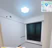 雷士（NVC）LED卧室护眼吸顶灯奶油风高级感轻奢儿童房灯饰灯具 【全光谱RA97】花朵灯 36瓦智控 实拍图