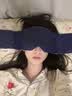 艾斯凯按摩器重力眼罩深度睡眠专用微压科技遮光舒缓眼部疲劳午休冰丝面料送男友女朋友节日高档实用礼物 黛严蓝【PRO旗舰双面玻尿酸眼罩260g重力凝珠】 实拍图