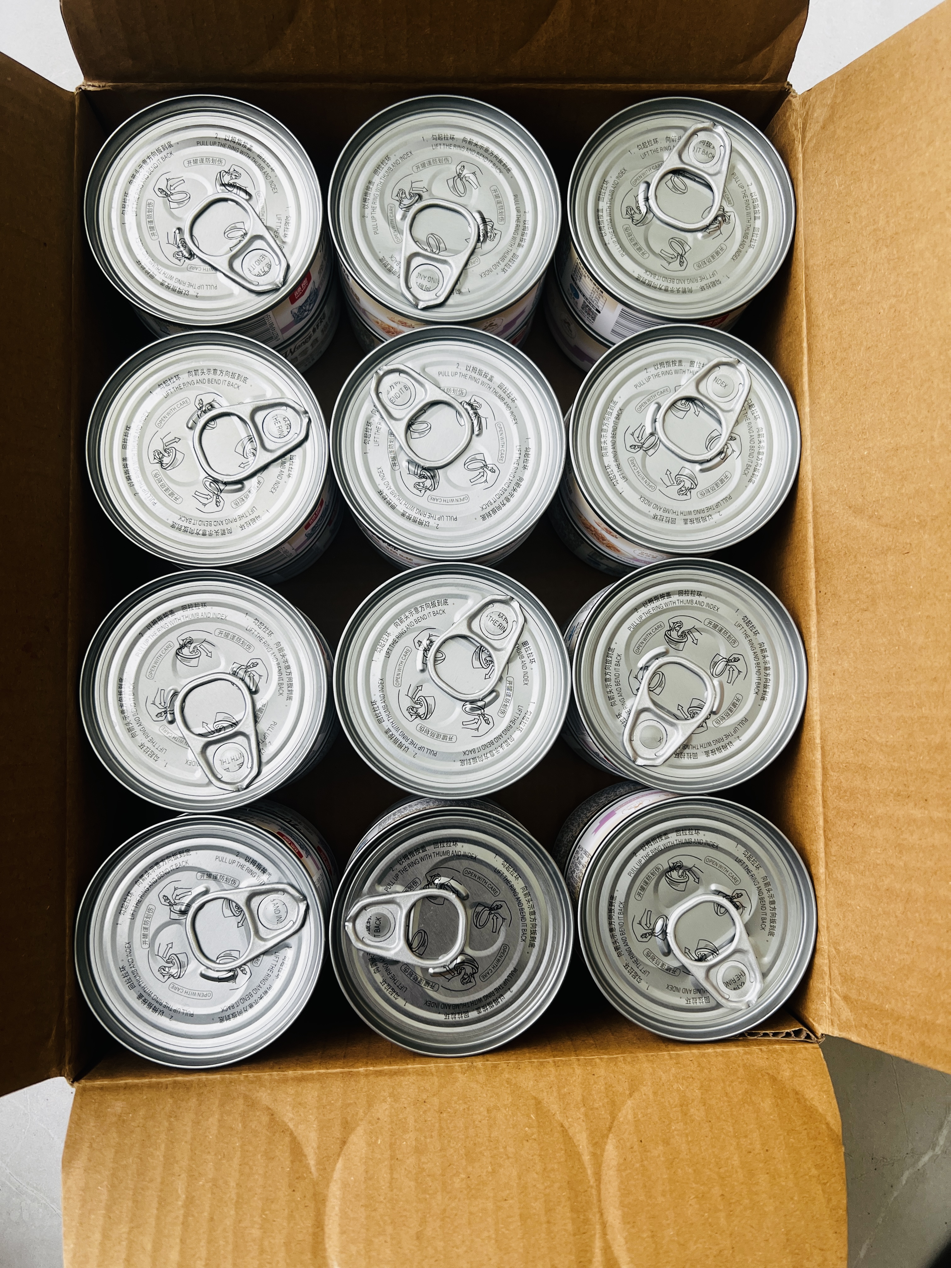 顽皮（Wanpy） 鲜肉鲜炖猫罐头鸡肉金枪鱼添加三文鱼85g*24猫零食 实拍图