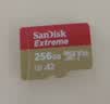 Sandisk闪迪256GB TF(MicroSD)内存卡4K极速金卡A2 V30 U3兼容大疆Pocket3/4P/Action 6运动相机/无人机存储卡 实拍图