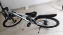 京东京造 XC350山地自行车铝合金禧玛诺21速油压碟刹成年人学生15寸时空银 实拍图