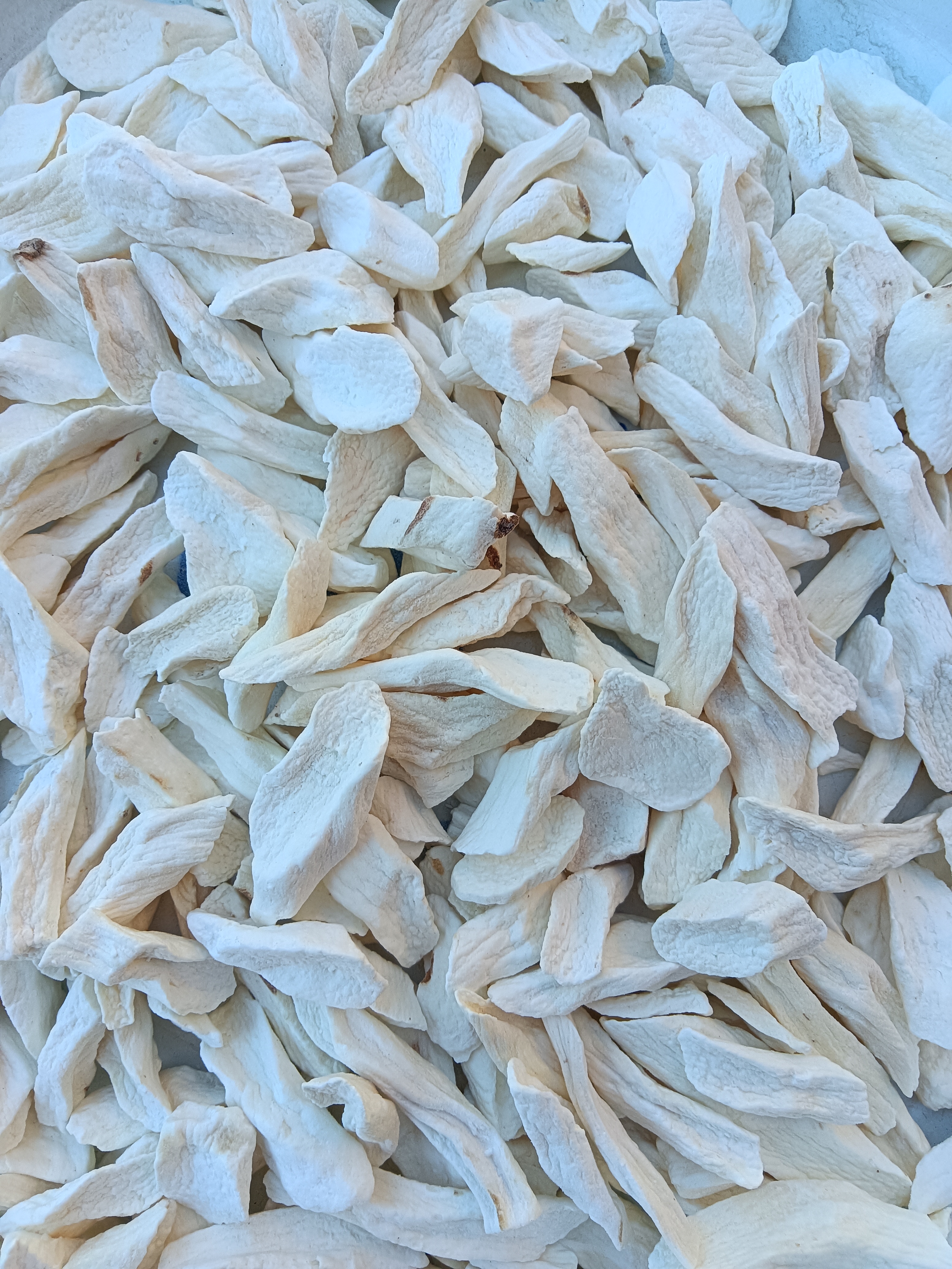 正宗怀山药片 河南焦作垆土铁棍山药片无硫淮山药干片可煮粥煲汤 精选无硫怀山药500g 实拍图