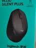 罗技（Logitech）M330 静音鼠标 无线鼠标 办公鼠标 右手鼠标 带无线微型接收器 黑色 实拍图