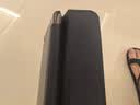毕亚兹适用iPad Mini5保护套 迷你4代7.9英寸 苹果平板电脑保护壳 防摔智能休眠支架皮套 PB09-金刚黑 实拍图