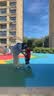 361°儿童轮滑鞋初学者中小学男童女童溜冰鞋闪光轮旱冰鞋套装 蓝色S码 实拍图