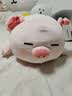 名创优品（MINISO）小猪B-BO玩偶公仔毛绒娃娃抱枕靠枕生日礼物女儿童玩具趴趴bobo猪 实拍图