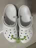 卡骆驰（CROCS）洞洞鞋男女鞋贝雅卡骆班Clog一脚蹬穿沙滩凉拖鞋205089-126 M8W10 实拍图