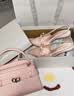 CHARLES&KEITH缎面蝴蝶结尖头高跟凉鞋女生日礼物送女友CK1-60361556 Light Pink浅粉色 36 实拍图