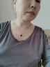 戚小米项链女百搭时尚简约锁骨链气质小众闺蜜潮吊坠实用送女朋友礼物 双面四叶草 实拍图