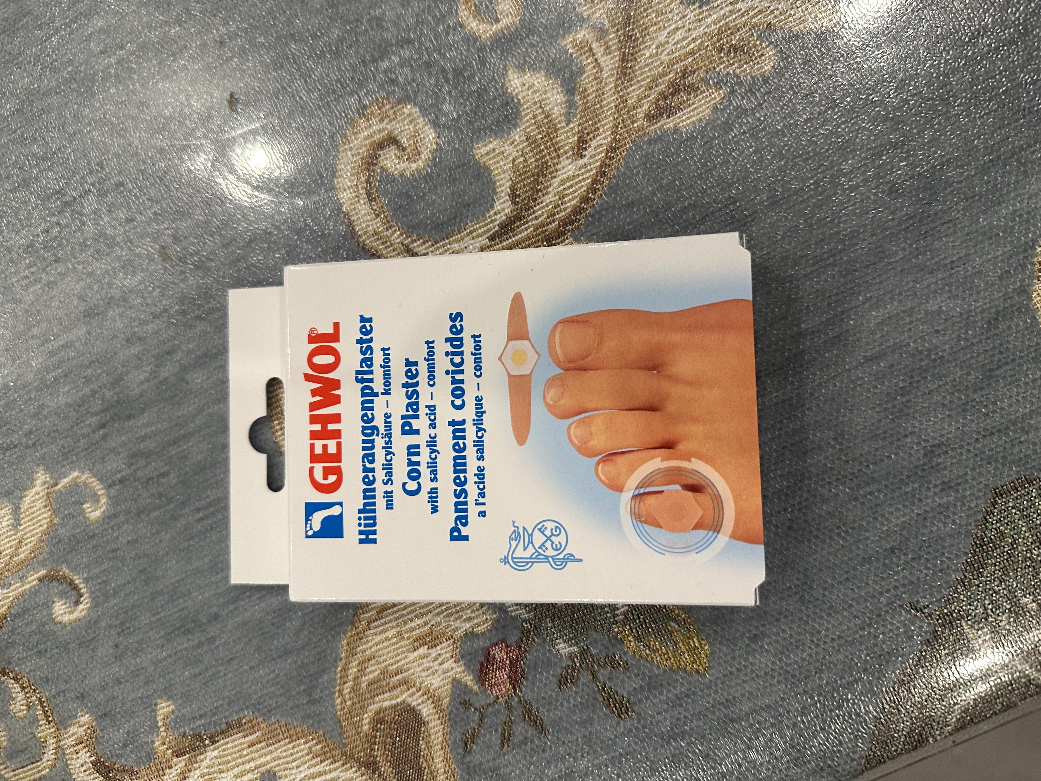 洁沃（GEHWOL）德国洁沃鸡眼贴 鸡眼膏去老茧 原装8片 8贴 实拍图