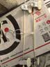京寻无痕防滑裤架裤夹轻奢晾晒裤夹子裙夹可调节加粗挂衣架米 白10支 实拍图