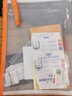 信发 TRNFA TN-2002-A4（橙色） EVA环保材质防水文件袋/方块透明拉链袋 六角网格资料袋/学生办公果冻系 实拍图