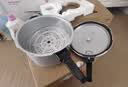 双喜高压锅铝合金燃气电磁炉通用防爆家用压力锅26CM/9.5L【蒸格款】 实拍图