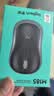罗技（Logitech）M185鼠标 无线鼠标 办公鼠标 对称鼠标 黑色灰边 带无线2.4G接收器 实拍图