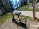 建设电动滑板车成人可折叠两轮小型便携代驾折叠滑板车迷你踏板车锂电池学生代步车 48V豪华版-1500W-80公里-带座 实拍图