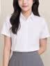 韩曼柯（HANMANKE）白衬衫女长袖正装 2026新款女士职业衬衫通勤面试显瘦工作服衬衣 实拍图