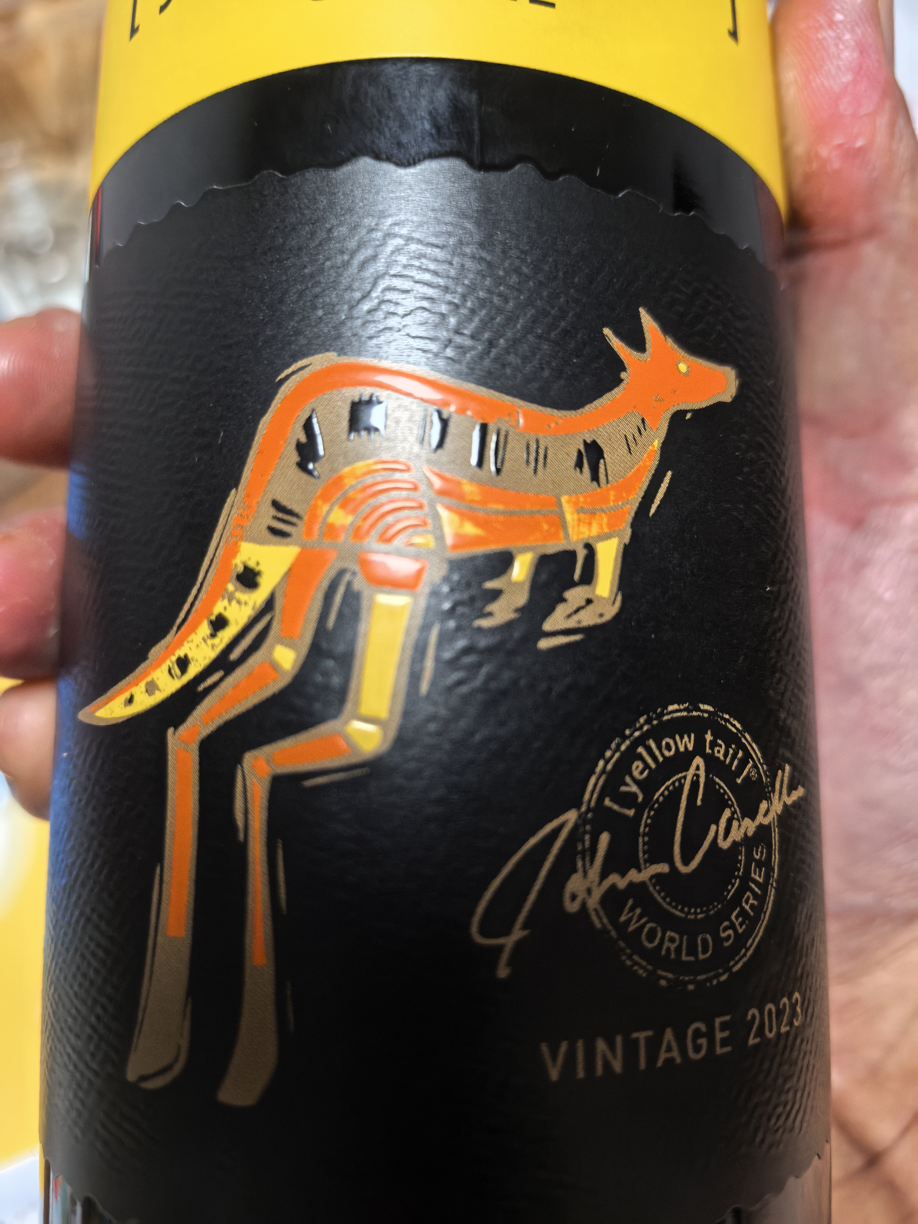 黄尾袋鼠（Yellow Tail）世界系列 西拉 半干型红葡萄酒 750ml单瓶 智利进口 中秋礼品 实拍图