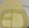 特百惠（Tupperware）思丽康饭盒1L学生上班族带饭便携午餐分格可微波炉 奶黄色 实拍图
