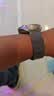 竞技者适于华为手表watch4/Pro表带watch3pro/GT5/GT6/GT7磁吸钛金属合金手表带男款高级46/48 【钛灰黑】编织链式22mm通用 实拍图