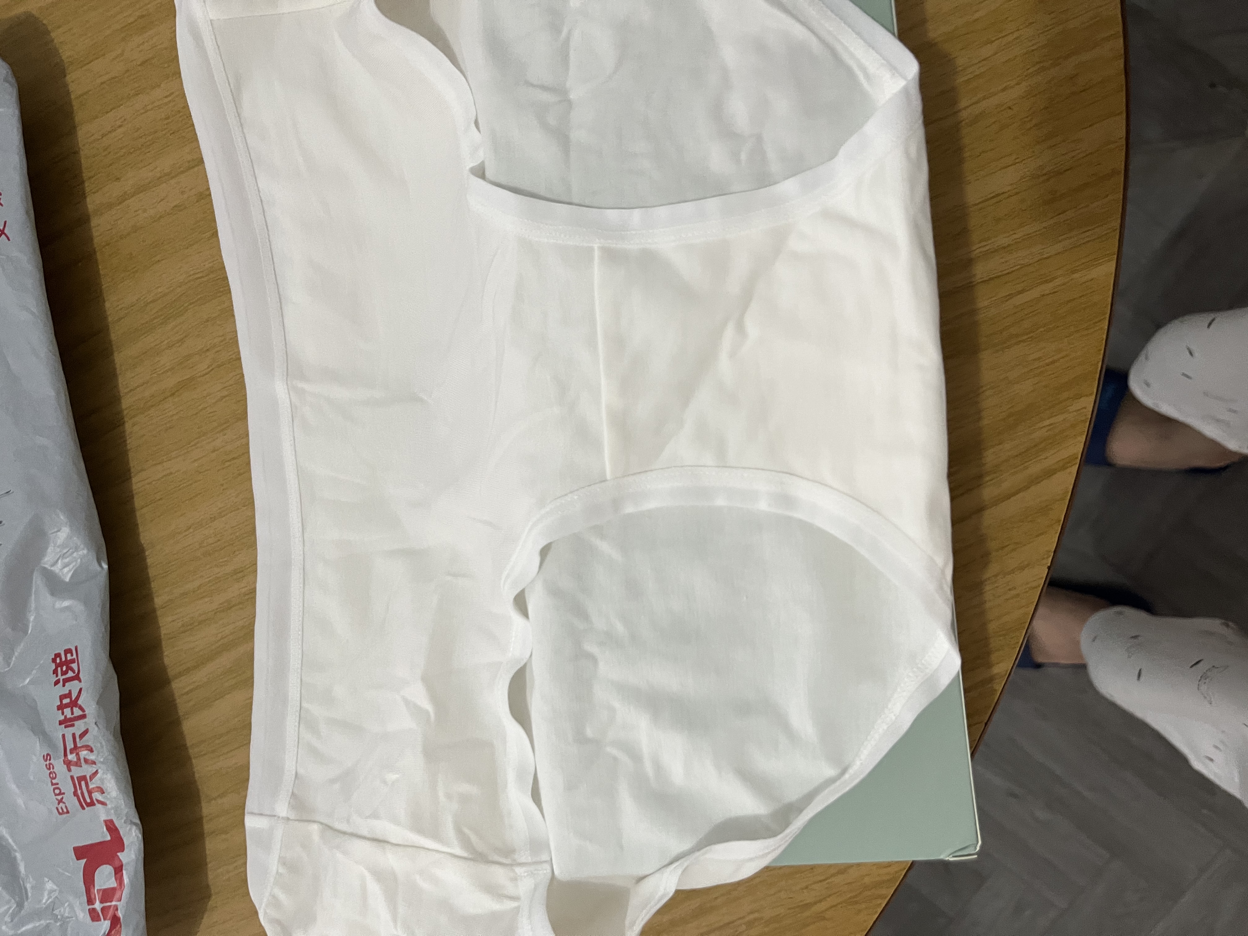 朵朵棉零染棉女士内裤女7A抑菌底裆干爽透气防夹臀5条丸子独立装 实拍图