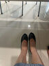 爱步（ECCO）女鞋秋季优雅浅口粗跟黑色单鞋高跟鞋 雕塑45 230203海外直邮 01001 36 实拍图