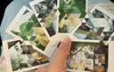 INSTAX富士instax立拍立得 mini相纸 白边双包20张+闪闪星钻边框贴 实拍图