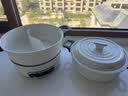 摩飞电器（Morphyrichards）多功能锅电火锅 家用烤涮一体电煮锅电炒锅电烧烤料理锅 3L电热火锅锅 MR9087 富士白 实拍图