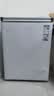 海尔（Haier）142L单温小冰箱冰柜小型家用小冰柜冷柜冷冻冷藏转换一级能效深冷减霜大容量BC/BD-142GHW9D 实拍图