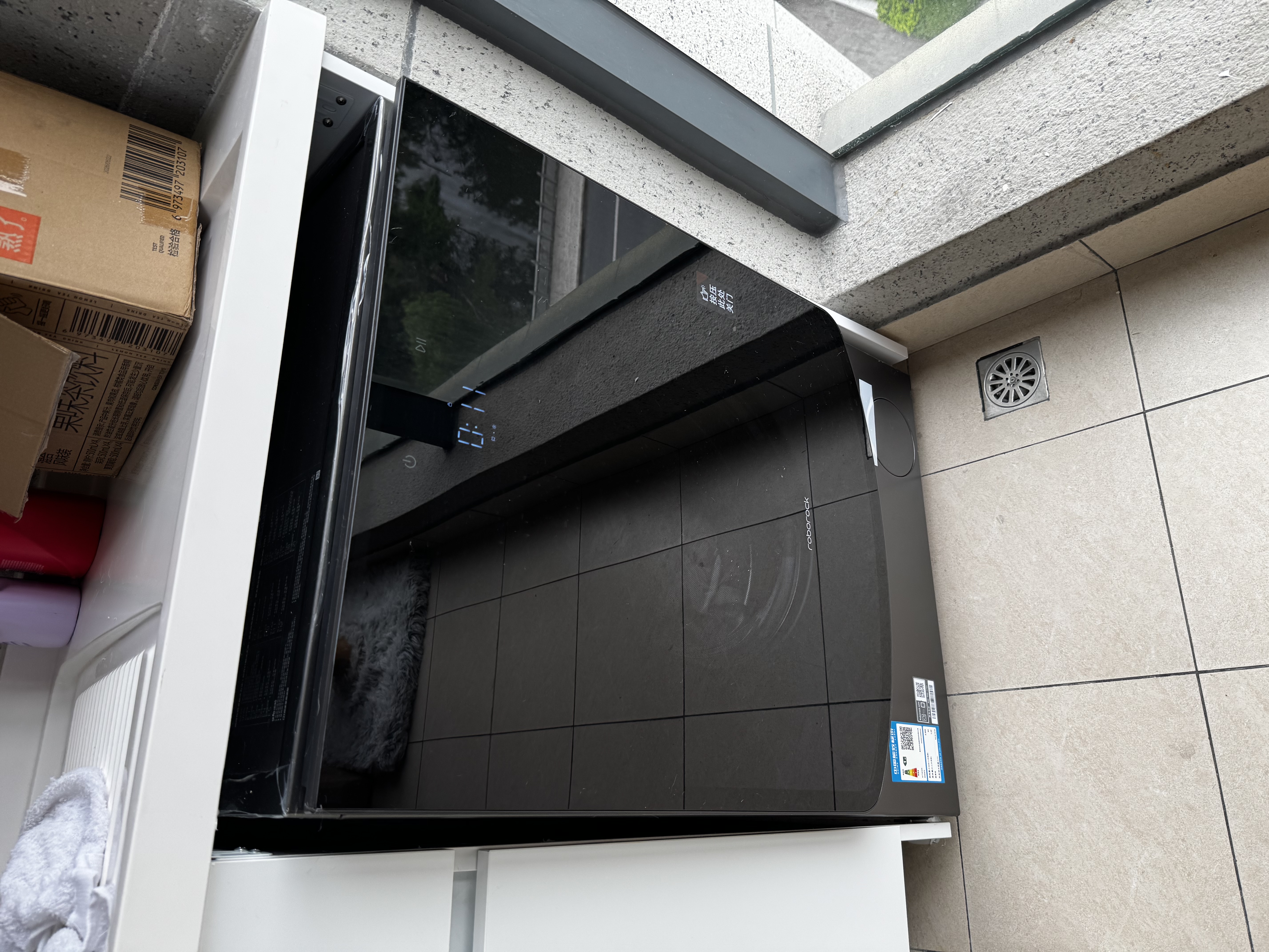 石头分子筛洗烘一体机Z1 Plus 12kg全自动滚筒带烘干洗衣机 蒸汽除皱 国家补贴 以旧换新XQGH120RR203 实拍图