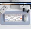 宏碁（acer）双模键盘OKW131/OKR280 充电无线蓝牙键盘 剪刀脚键盘 电脑手机平板ipad通用 轻薄便携办公键盘 银 实拍图