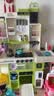 Eve Stone SPECIAL GIRL LIKE YOU玩具女孩厨房玩具3-6岁套装仿真厨具做饭煮饭儿童过家家女童礼物 超大号100cm+烤面包机+101件套绿 小厨房4岁男女孩6-12岁宝宝生 实拍图