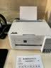 爱普生（EPSON）【6代新品】L4356墨仓式彩色无线AI学习打印机一体机家用/办公  L4266升级版(自动双面 液晶屏 白) 实拍图