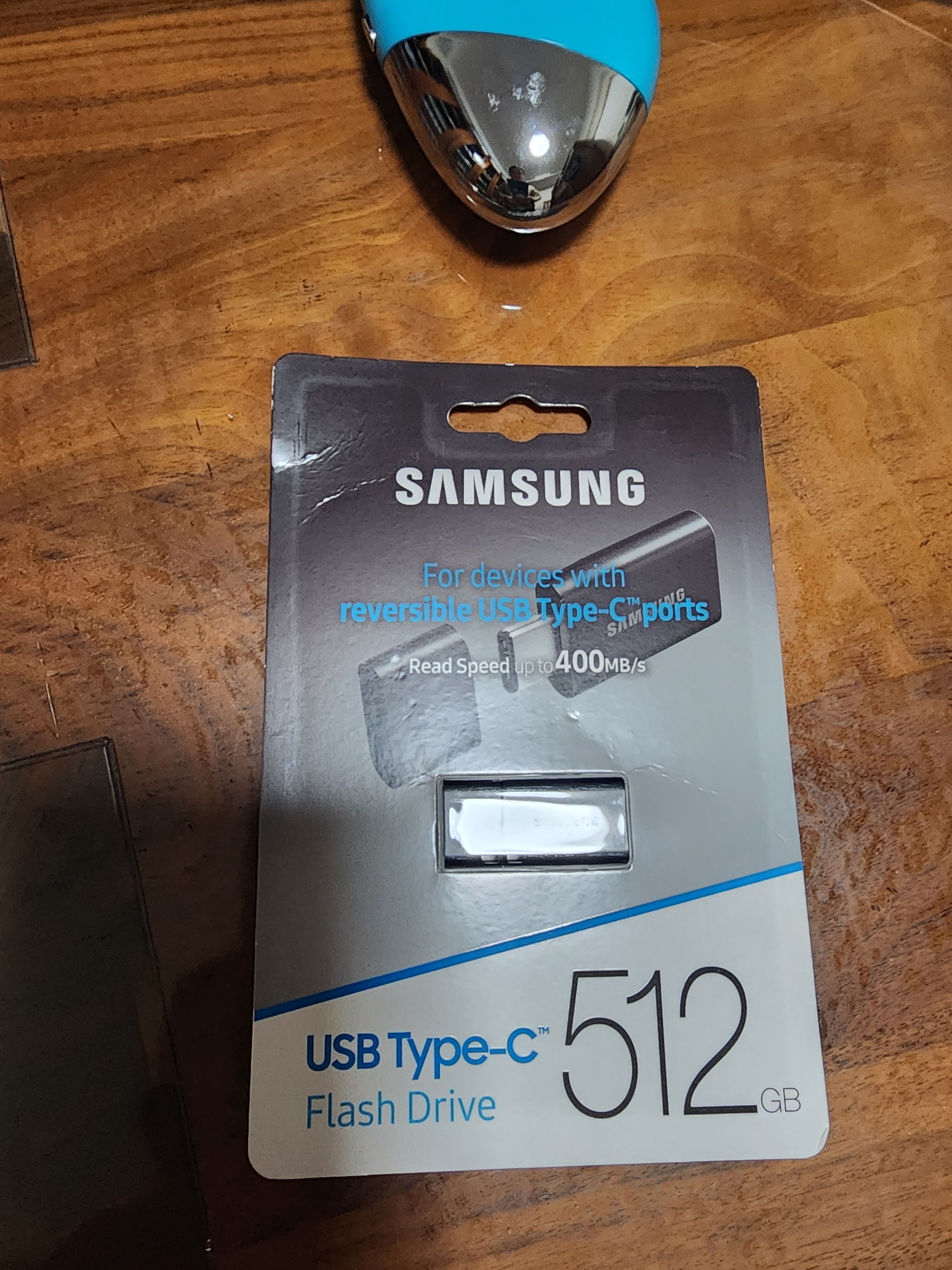 三星（SAMSUNG）512GB Type-C 秘境灰 U盘 读速400MB/s 适用手机平板电脑 大容量高速便携学生办公 适用哨兵模式 实拍图